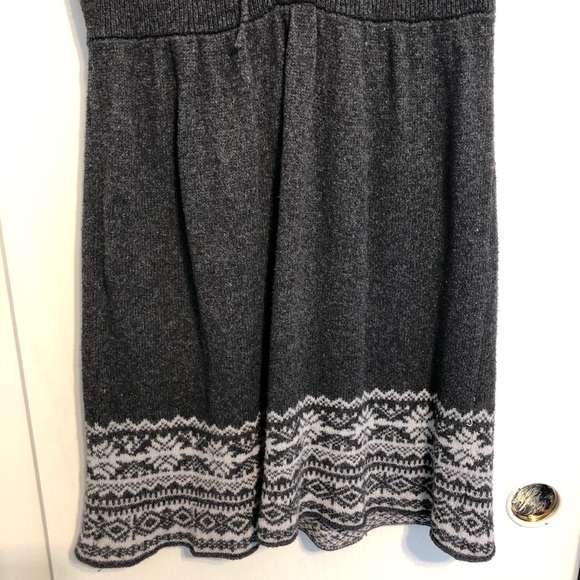 Roxy Fair Isle Hooded Sweater Dress Juniors Size Large - Picture 3 of 9